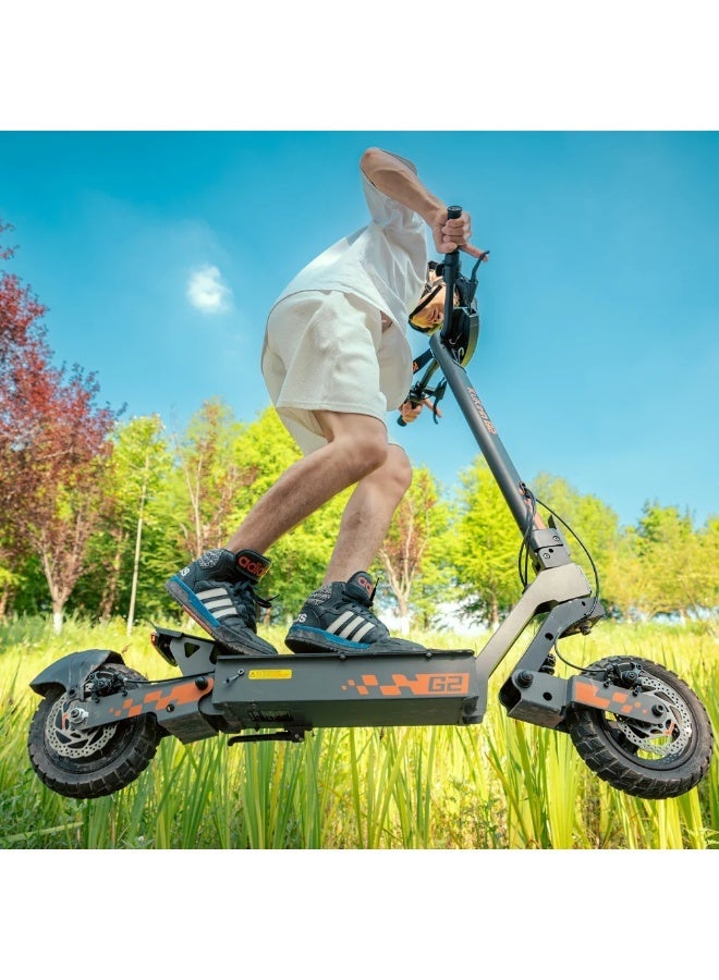 KuKirin G2 Electric Scooter, 800W Motor, 48V 15Ah Battery, 45 km/h Max Speed, Up to 55 km Range, 10-Inch Off-Road Tires - Image 2