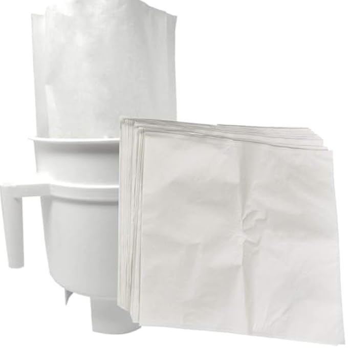 IMPRESA Cold Brew Paper Filter Bags Compatible Replacement For ToddyR   Oxo Brew Home Cold Brew System Filter Bag 1125 X 13 Quick Drain For Coffee 100 Pcs - Image 1
