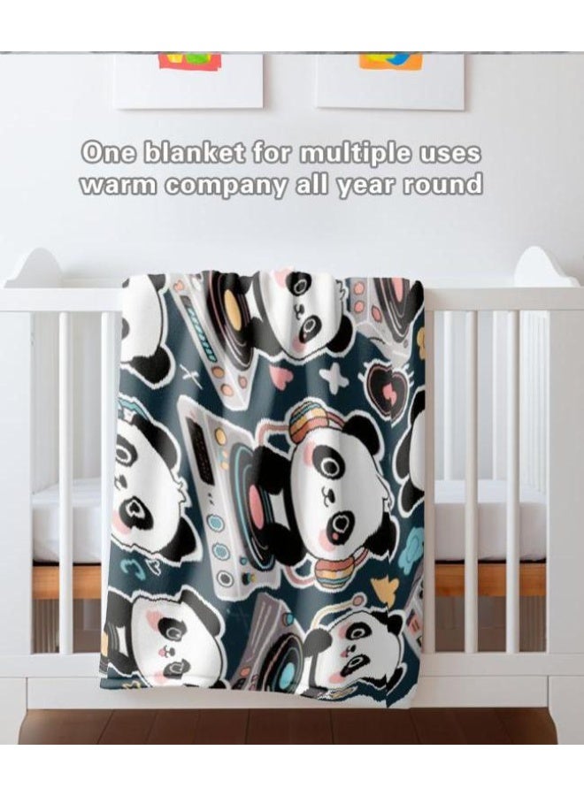 عام بطانية رقيقة من الفانيلا الكرتونية للأطفال أو الطلاب (دافئة ومريحة ومناسبة للنوم والألعاب) 100 سم * 150 سم - 81 - Image 5