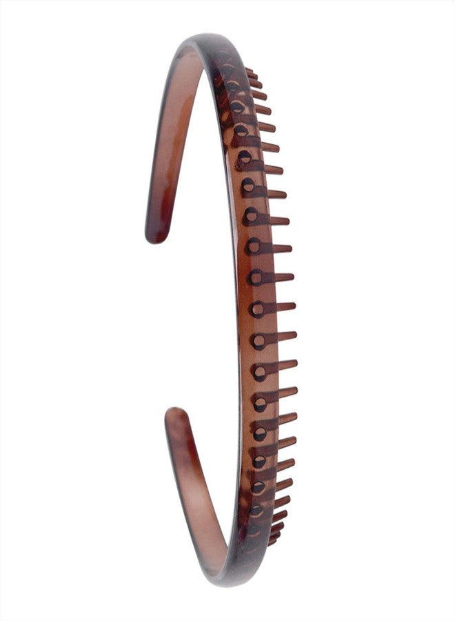 Teppylony 3 Pcs Resin Teeth Comb Headband Plastic Hard Hairband Fashion Women Headdress Hair Accessories - Image 3