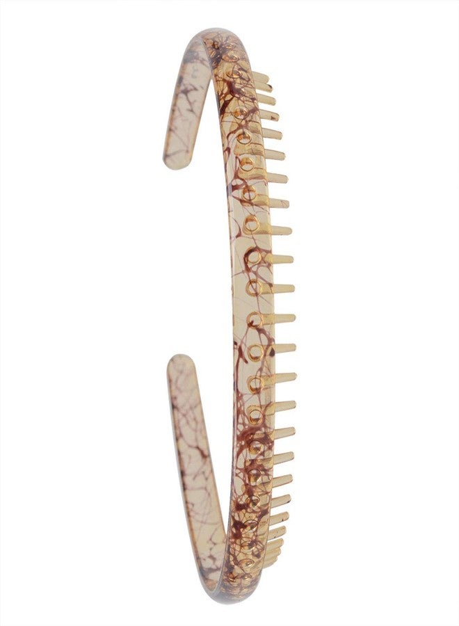 Teppylony 3 Pcs Resin Teeth Comb Headband Plastic Hard Hairband Fashion Women Headdress Hair Accessories - Image 2