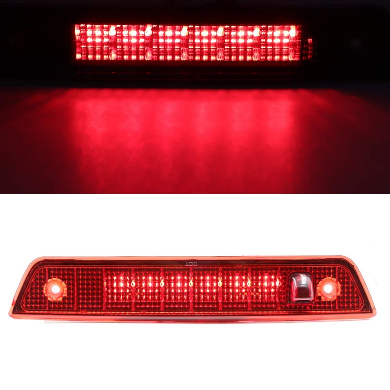 Tresound 3rd Third Brake Light for 20052010 Jeep Grand Cherokee High Mount Light LED Center Tail Brake Lamp Red