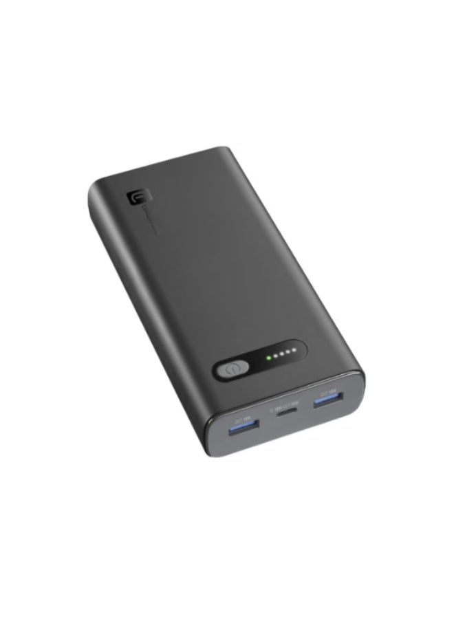 cellular line This CELLULARLINE Power Bank Boasts An Impressive 20000mAh Battery Capacity, Ensuring Multiple Charges For Your Smartphone And Other Devices. - Image 1