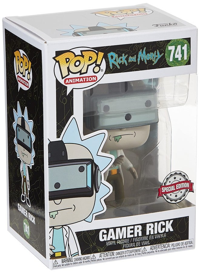 Funko POP! Rick & Morty Gamer Rick Vinyl Figure 10 cm - Image 3