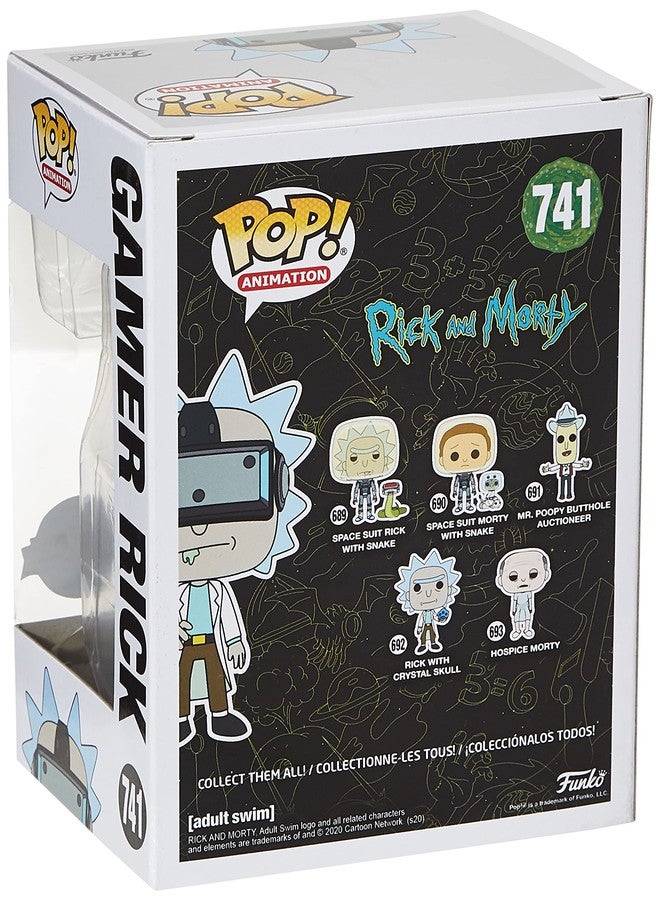 Funko POP! Rick & Morty Gamer Rick Vinyl Figure 10 cm - Image 4
