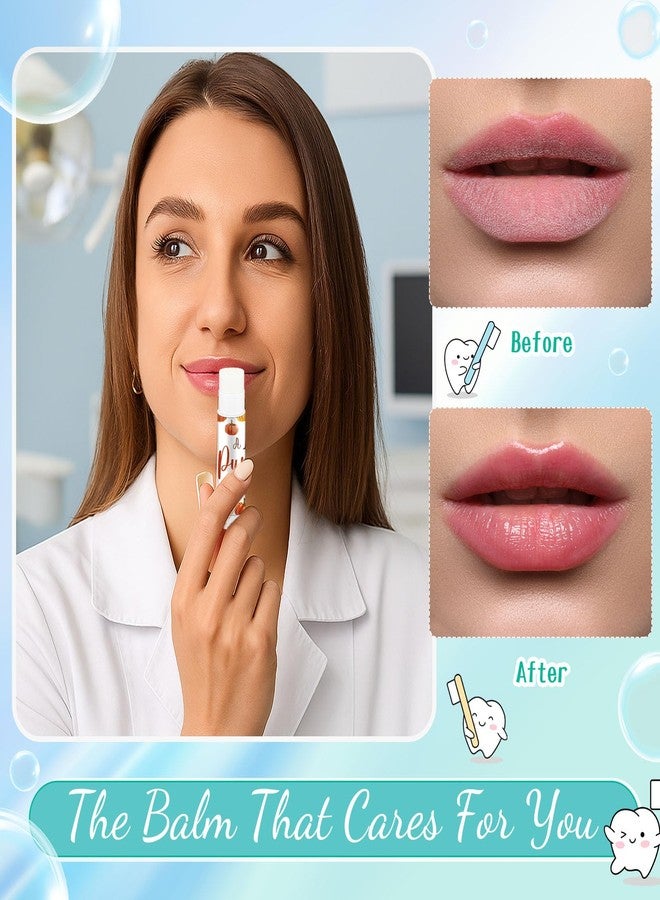 Fumete 24 Sets Dental Assistant Gifts Teeth Lip Balm with Thank You Card Employee Appreciation Gifts Bulk for Women Coworkers Nurse - Image 4