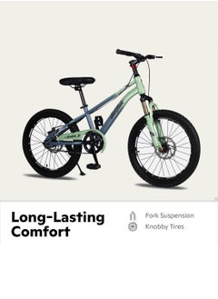 SWLS 18-20 Inch Kids Road Bike High Carbon Steel Mountain Kids' Bike Children's Bicycle Suitable for Girls and Boys with Height 120-170cm Adjustable Seat Wear-Resistant Tires Variable Speed ​​Gear System Sensitive Brakes with Shock Absorbers Completely Stable  - Image 5