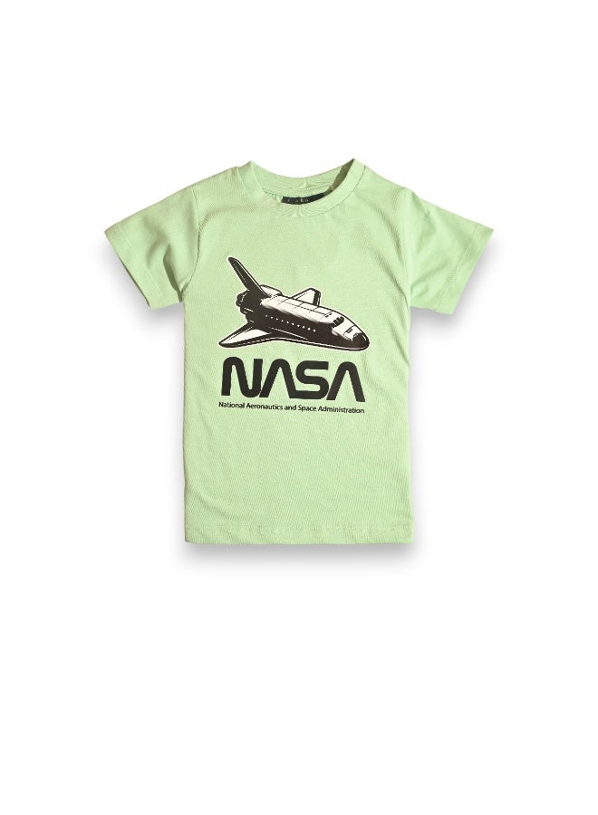 NASA BOYS SHORT SLEEVE T-SHIRT - Image 1