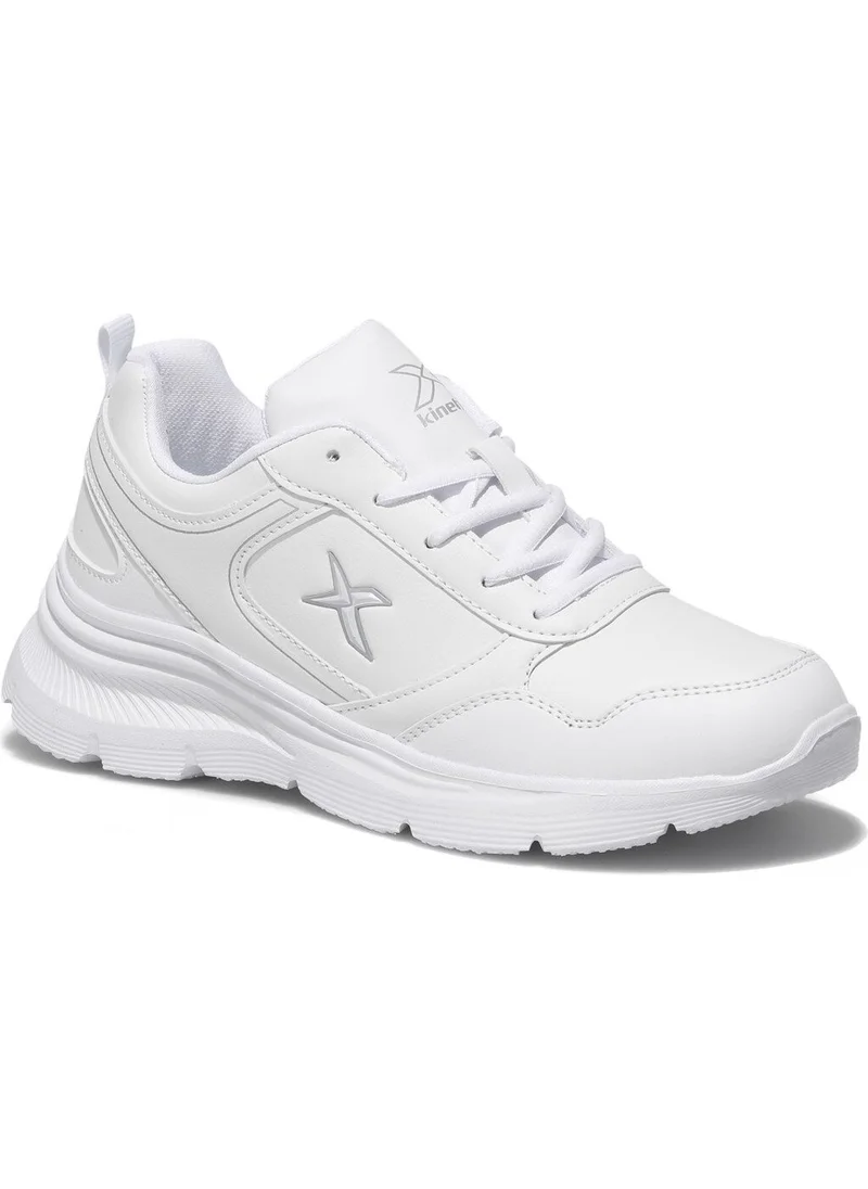 Kinetix Suomy Pu W 1pr White Women's Comfort Shoes