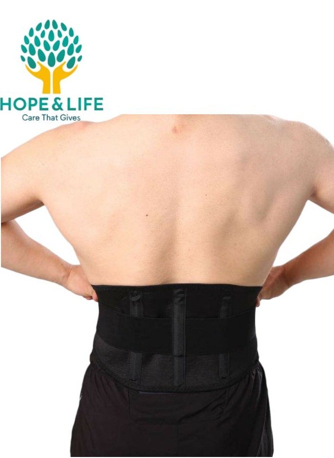 Hope And Life Hope And Life Back Support Belt For Lower Back Pain Relief And Muscle And Spinal Support - For Men And Women  - Image 3