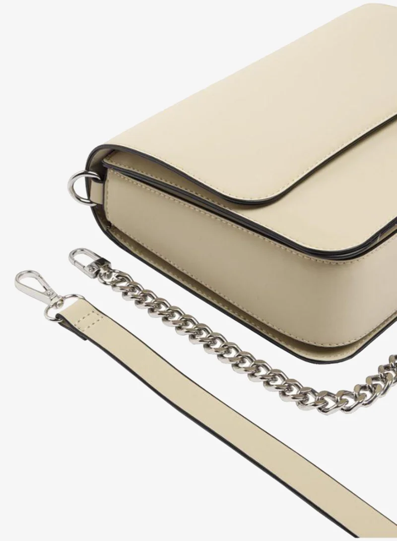 PARFOIS Crossbody Bag With Flap And Soft Texture
