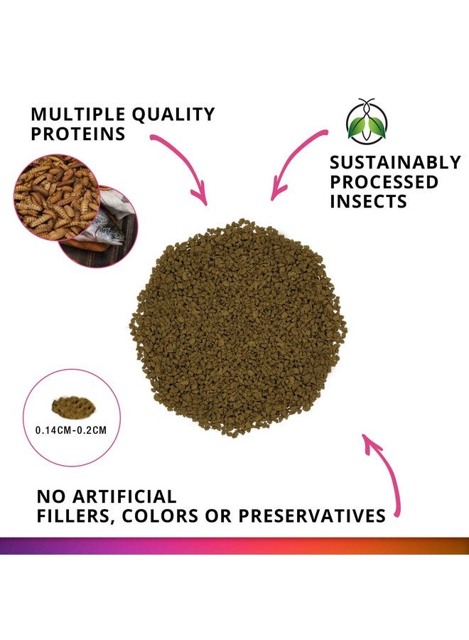 Fluval Bug Bites Color Enhancing Fish Food for Tropical Fish, Granules for Medium to Large Sized Fish, 4.4 oz. - Image 2