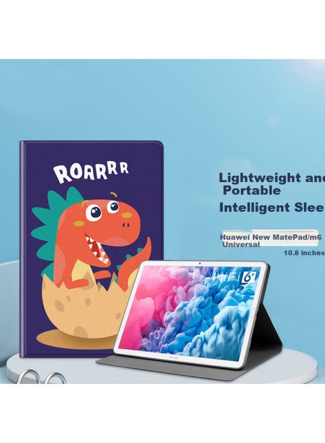Jiang Ming Jiangming Protective Case For Huawei Matepad 10.8 Model M610.8 Inch Tablet Case Universal Stand Watching Drama Lightweight Thin Male Female Cartoon Protective Case - Image 1