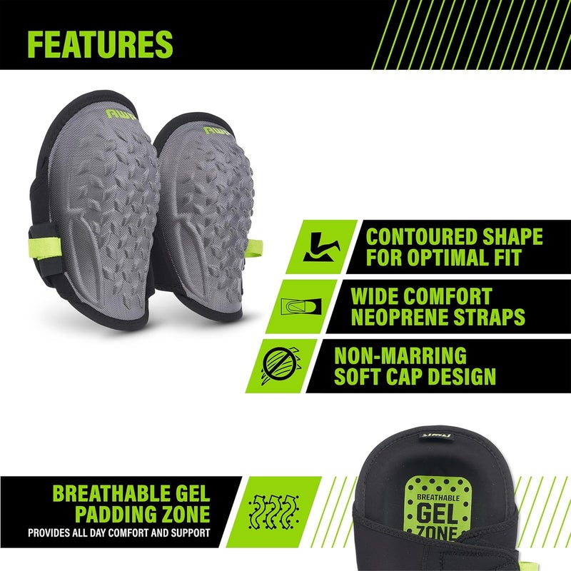 AWP Gel Pro Flooring Knee Pads | Gel/foam padding provides all-day comfort - Image 3