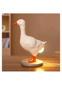 Duck Egg Lamp, Funny Laying Egg Lamp, Resin Night Light Lifelike LED Egg Lamp, Warm Light with USB Table Lamp,  Birthday Holiday Gift, Decoration for Home Bedroom