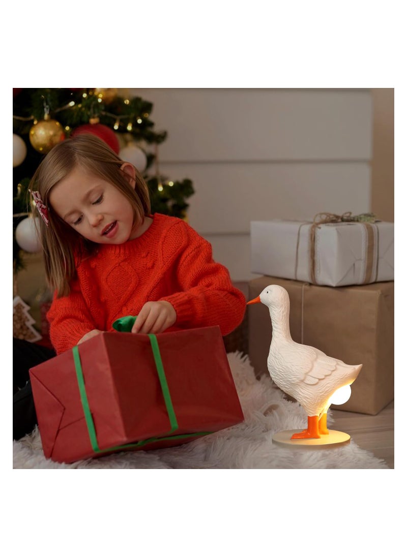 SYOSI - Duck Egg Lamp, Funny Laying Egg Lamp, Resin Night Light Lifelike LED Egg Lamp, Warm Light with USB Table Lamp,  Birthday Holiday Gift, Decoration for Home Bedroom - Image 1