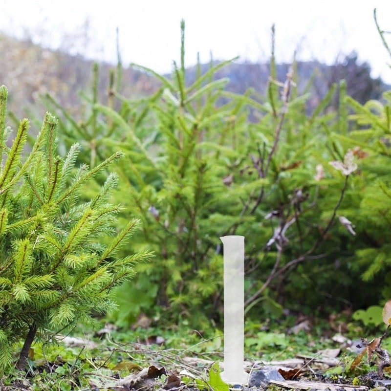 Plastic Rain Gauge 250ml with White Scale for Garden Lawn Patio - Image 5