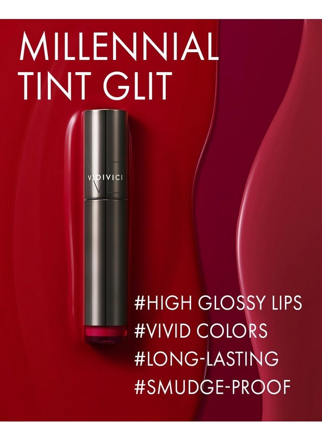 Millennial Tint Glit Transfer Proof Moisture Korean Lip Tint With Long Lasting Color Lightweight Water Jelly Texture Hydrating & Smudge Free Lip Stain 0.13Oz (02 Red To Go) - pzsku/ZA991615C3324493B94BEZ/45/_/1694504596/b0f6bcee-5949-4863-858e-3138b1c66c02