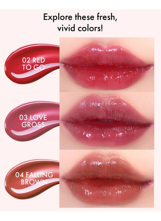 Millennial Tint Glit Transfer Proof Moisture Korean Lip Tint With Long Lasting Color Lightweight Water Jelly Texture Hydrating & Smudge Free Lip Stain 0.13Oz (02 Red To Go) - pzsku/ZA991615C3324493B94BEZ/45/_/1694504606/540d850f-b6f0-47dd-9f09-0873e2edeb71