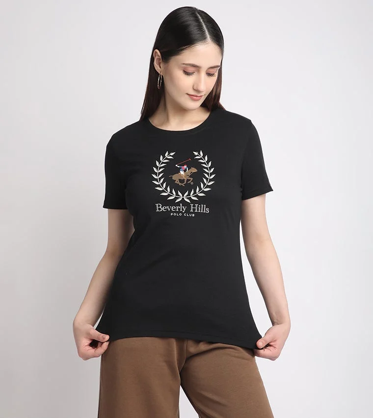 Logo Printed Short Sleeves T-Shirt