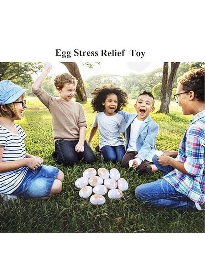 إيكان ألعاب إيكان الإسفنجية للأطفال والكبار | ألعاب ناعمة ولطيفة قابلة للضغط لتخفيف الغضب (مجموعة من قطعتين، بيضة) - Image 5