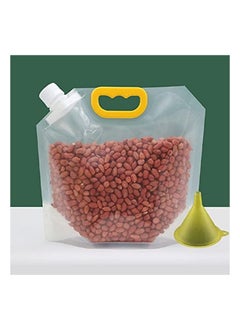 Generic أكياس تخزين طعام محكمة الغلق شفافة، 1 قطعة، سعة 2.5 لتر  - Image 4