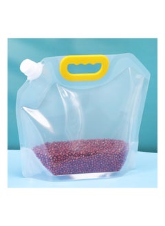 Generic أكياس تخزين طعام محكمة الغلق شفافة، 1 قطعة، سعة 2.5 لتر  - Image 1