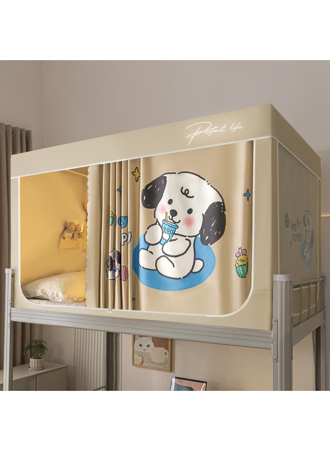 Y&D Bed Canopy Tents Curtain Blackout Curtain Single Bed Tent Curtain Student Shading Cloth Bed Canopy Mosquito Net Student Sleep Privacy Protection - Image 1