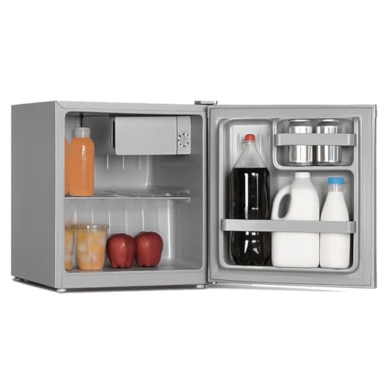 Single Door Mini Refrigerator, 48 Lt, 1.7 CuFt Frost Free, 47cm Height, Stylish Grey - Image 3