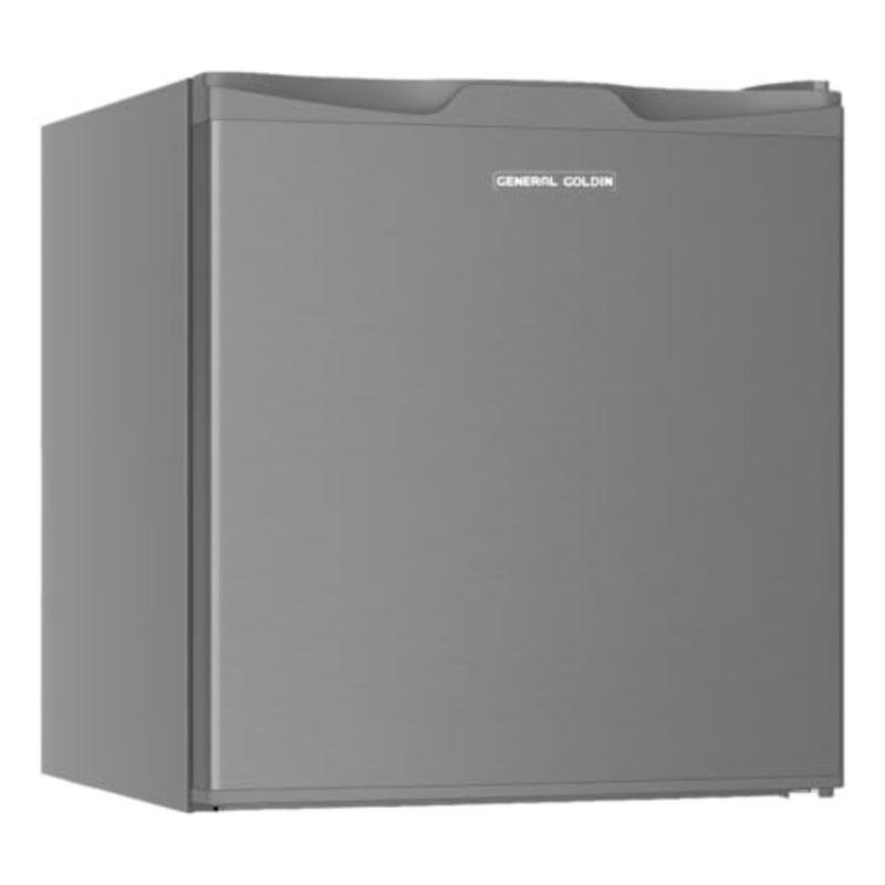Single Door Mini Refrigerator, 48 Lt, 1.7 CuFt Frost Free, 47cm Height, Stylish Grey - Image 1