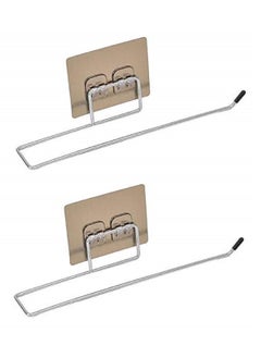 Style Keepers Style Keepers Toilet Paper Holder Tissue roll Paper Towel Holder Stainless Steel Washable Stick Hook Rack Bathroom Storage Accessories Wall Mounted 1  - Image 1
