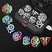 EXCECAR Rechargable DND Dice Set Light Up Dice 7 PCS Glowing Balanced LED Dice Electronic Dices DD Dice Polyhedral Dice Set RPG Role Playing Table Game - Image 2