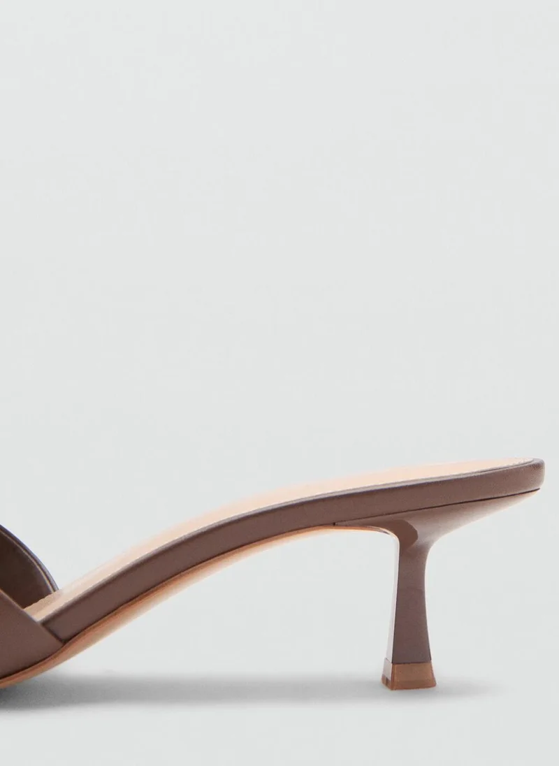 MANGO  Heel non-structured sandals for Women | Best Price UAE