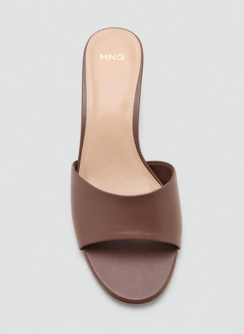 MANGO  Heel non-structured sandals for Women | Best Price UAE