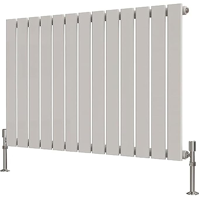 HORIZONTAL FLAT PANEL RADIATOR 600X884MM WHITE SINGLE DESIGN RAD CENTRAL HEATING - Image 2