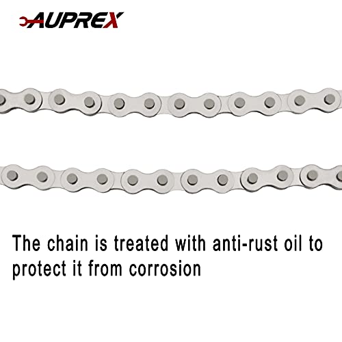 AUPREX 16 Inch Sturdy Adjustable Heavy Duty Ratcheting Chain Oil Filter Wrench Reversible Chain Style Pipe Fitter Wrench With Multi-Purpose Compatible With Max 8 Inch Diameter - Image 4