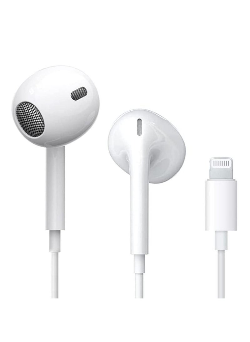 ELTRAZONE Lightning Headphone Wired for iPhone 13 [Apple MFi Certified] Built-in Microphone & Volume Control, in-Ear Stereo Headset Compatible with iPhone 13 Mini/SE/12 Pro/12Pro Max/11/X/8 7-All iOS System - Image 1