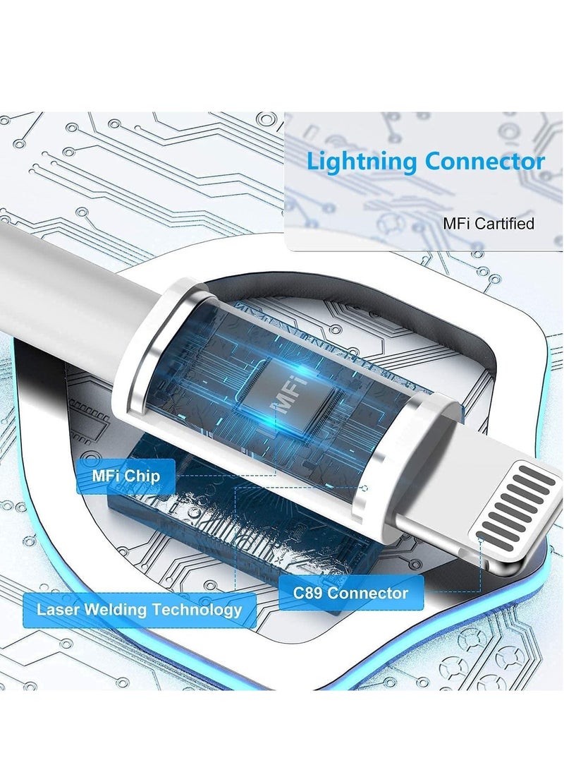 ELTRAZONE Lightning Headphone Wired for iPhone 13 [Apple MFi Certified] Built-in Microphone & Volume Control, in-Ear Stereo Headset Compatible with iPhone 13 Mini/SE/12 Pro/12Pro Max/11/X/8 7-All iOS System - Image 3