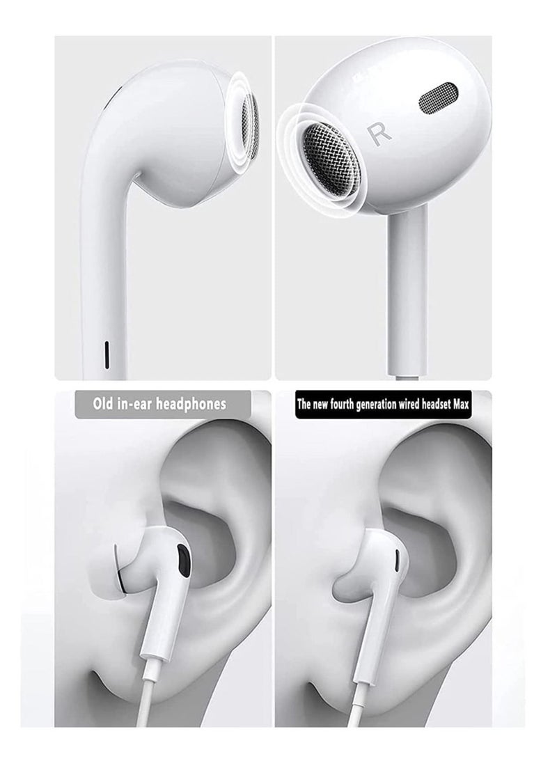 ELTRAZONE Lightning Headphone Wired for iPhone 13 [Apple MFi Certified] Built-in Microphone & Volume Control, in-Ear Stereo Headset Compatible with iPhone 13 Mini/SE/12 Pro/12Pro Max/11/X/8 7-All iOS System - Image 4