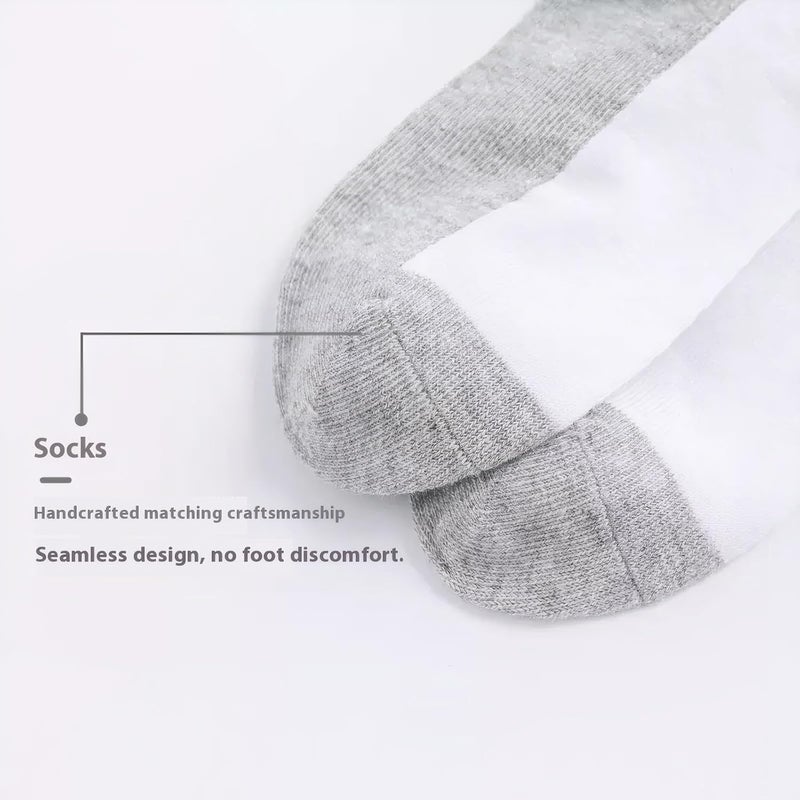 Kids White Dress Socks - Seamless Cotton Construction for 6-8 Years Old School Uniform Daily Wear - Image 4