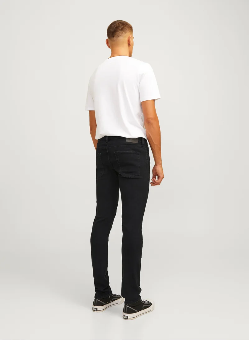 JJ Rebel Jrebluke Jjcraft Rinse Wash Stright Fit Jeans