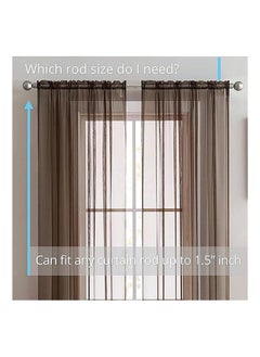 Elegant Voile Chiffon Curtains Rod Pocket Design 1 Panel - pzsku/ZA992002FA35CA885A1C9Z/45/_/1726571113/7fb547d8-4256-471d-a9e2-979b6f8b3374