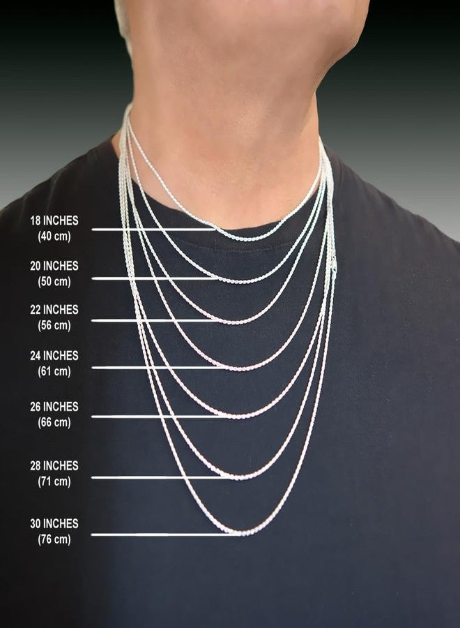 سابرينا سيلفر قلادة صغيرة من الفضة الإسترليني على شكل عقدة سلتيك دارا مستطيلة الشكل، 7/8 بوصة - Image 3