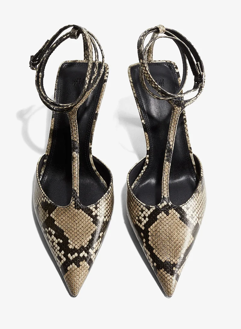 H&M Heeled strappy sandals