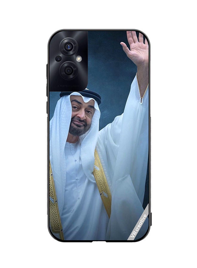 VR CREATIVE Protective Case Cover For Oppo Reno8 Z Sheikh Mohamed Bin Zayed Al Nahyan Design Multicolour - Image 1