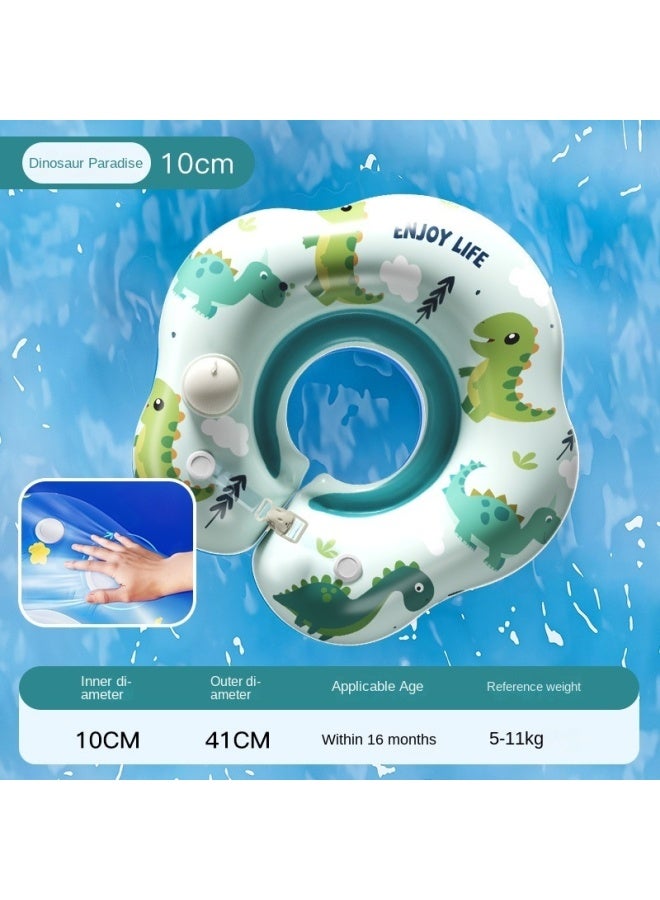 Cartoon Baby Swimming Neck Ring, Swimming Float Ring, Life Jacket, Baby Arm Floaties, Buoyancy Vest, Swimming Equipment - Image 1