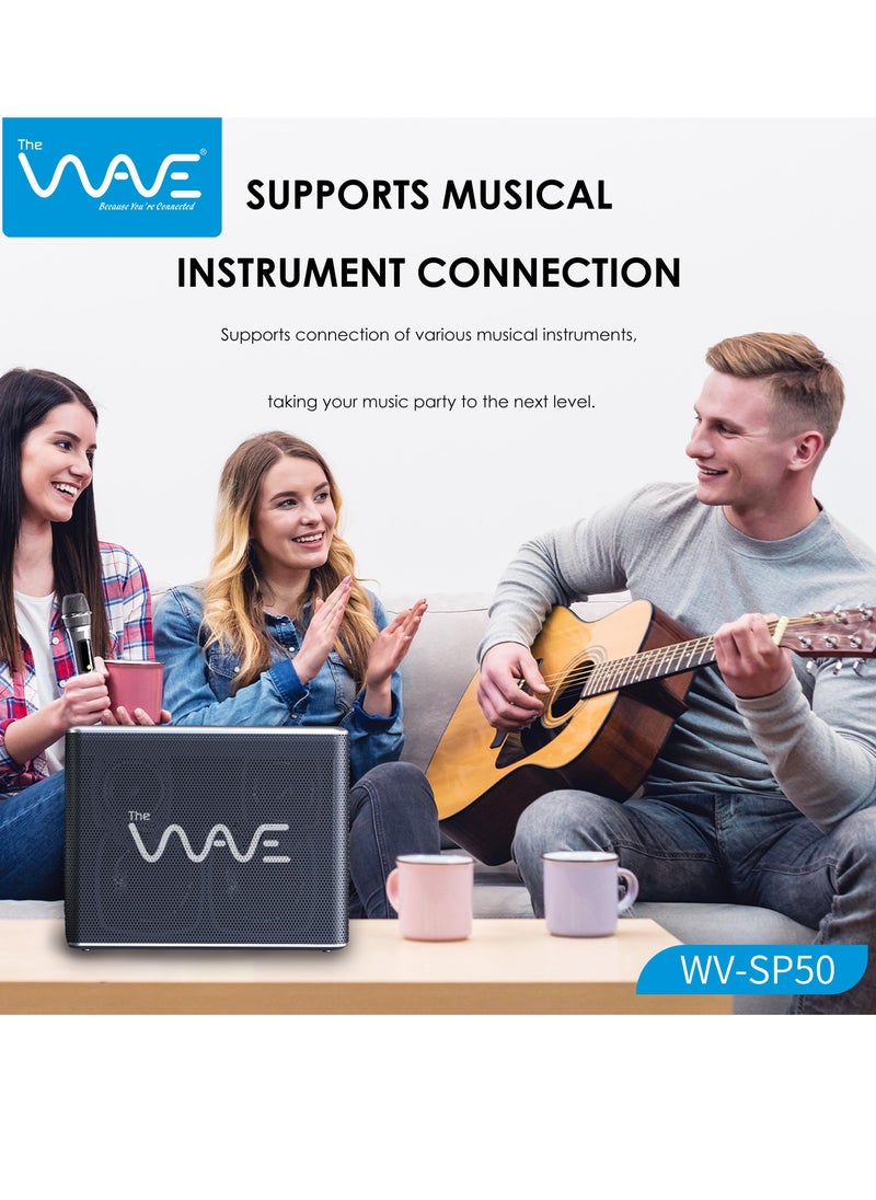 Wave - Bluetooth PartyBox RDX: Powerful 12,000 mAh Battery, RGB Lighting, External Charging & Dual Mics - Image 1