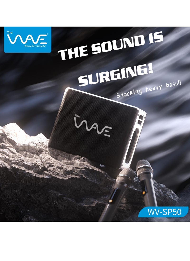Wave - Bluetooth PartyBox RDX: Powerful 12,000 mAh Battery, RGB Lighting, External Charging & Dual Mics - Image 1