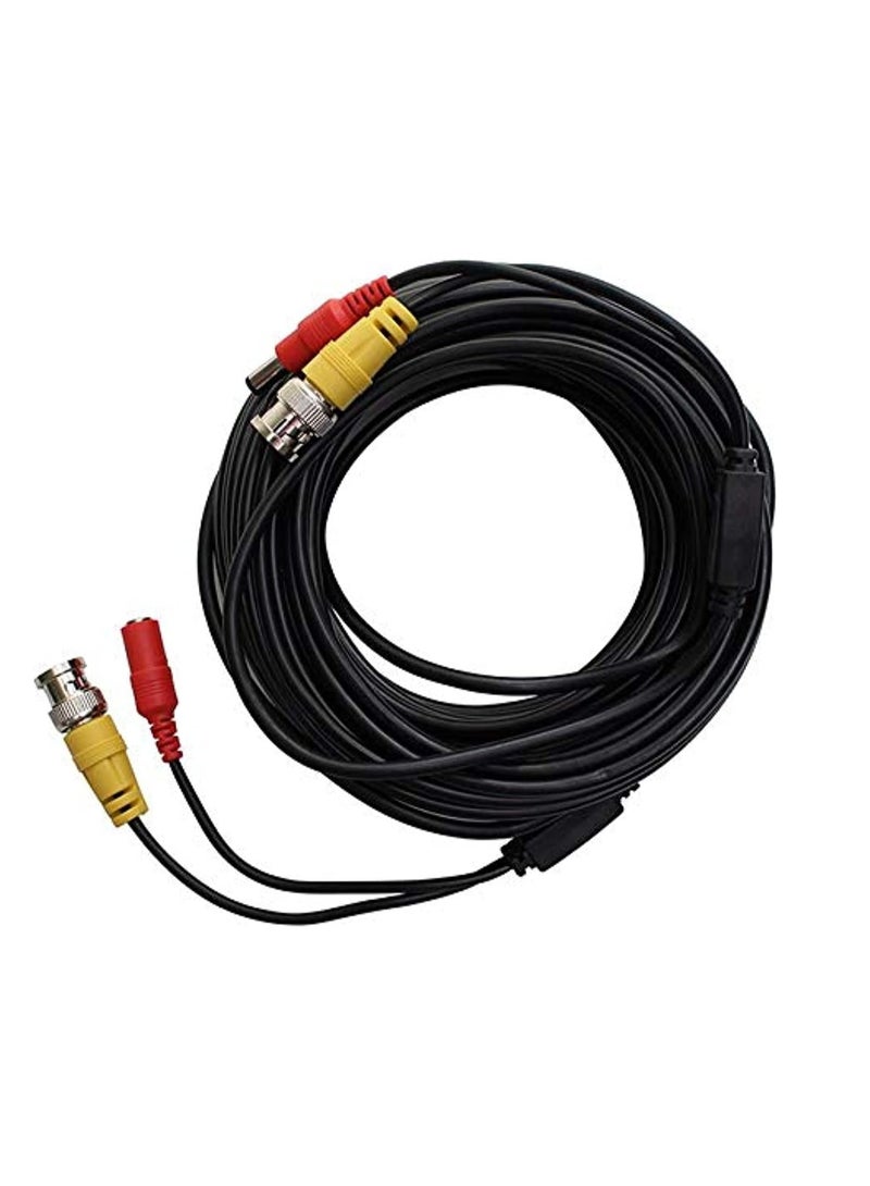 5 Meter Camera to DVR Cable – Black – High-Quality Wire Roll for CCTV Systems - Image 2