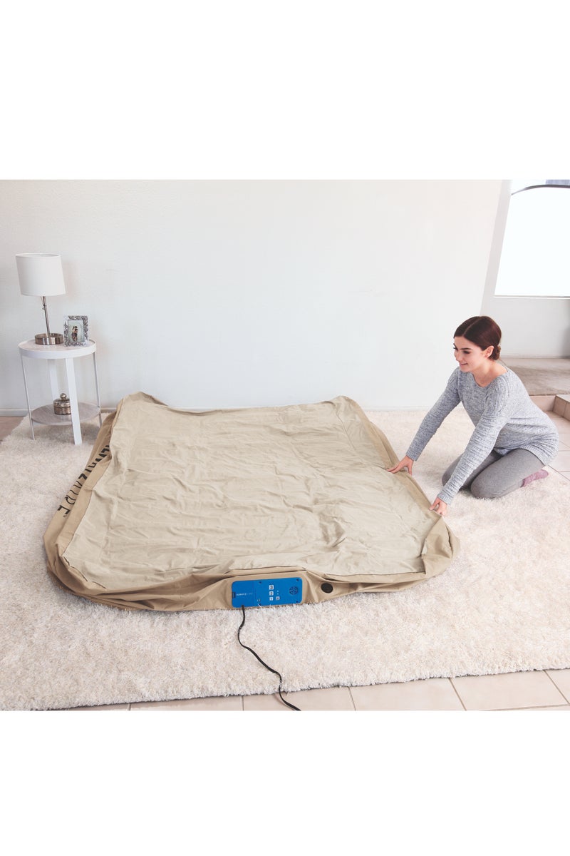 Bestway Bestway Airbed Queen Size Built-In AC Pump 203x152x51cm | Air Mattress | Inflatable Mattress | Air Bed For Indoor and Outdoor Camping - Image 4